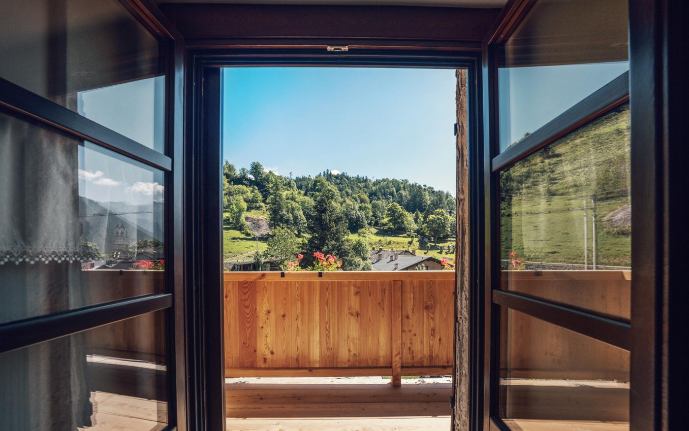 Locanda Mistral Valle Maira Piemont Zimmer Top Panorama